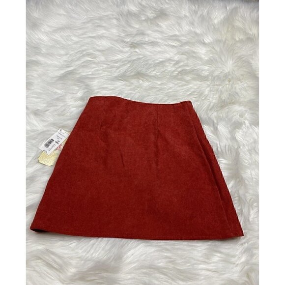 O'NEILL Girls Small Collared Top Striped GB GIRLS Corduroy Skirt Outfit Rust - Picture 11 of 12